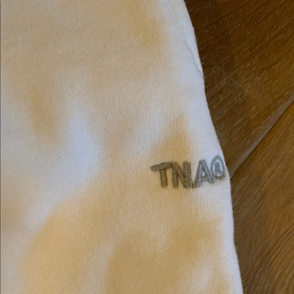 Aritzia TNA Sweatfleece cozy fleece perfect fit sweatpants white 2XS - Picture 2 of 4